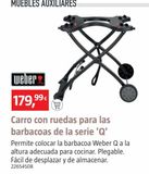 Oferta de CARRO PLEGABLE BBQ  Q1000/2000 por 179,99€ en BAUHAUS