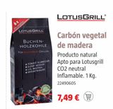 Oferta de CARBON DE HAYA      EN BOLSA 1KG por 7,49€ en BAUHAUS