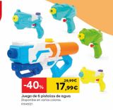Oferta de Pistola de agua por 17,99€ en ToysRus