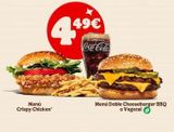 Oferta de Coca-Cola Coca-Cola en Burger King