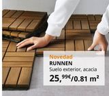 Oferta de Suelos de exterior por 25,99€ en IKEA