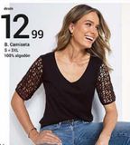 Oferta de Camiseta mujer por 12,99€ en Venca