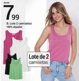 Oferta de Camiseta sin mangas por 7,99€ en Venca