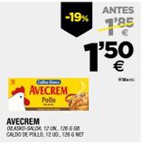 Oferta de Caldo de pollo Avecrem por 1,5€ en BM Supermercados