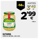 Oferta de Cardo troceado por 2,99€ en BM Supermercados