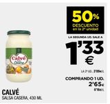 Oferta de Salsas Calvé por 2,65€ en BM Supermercados