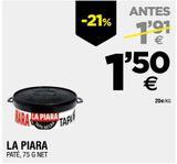 Oferta de Paté La Piara por 1,5€ en BM Supermercados