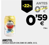 Oferta de Cerveza con limón Amstel por 0,59€ en BM Supermercados
