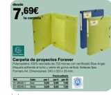 Oferta de Carpetas blue por 7,69€ en Staples Kalamazoo