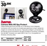 Oferta de Cámara web HD Campo Viejo por 30,99€ en Staples Kalamazoo