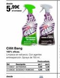 Oferta de Quitagrasas Cillit Bang por 5,99€ en Staples Kalamazoo