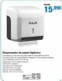 Oferta de Dispensador de papel higiénico ABS por 15,99€ en Staples Kalamazoo