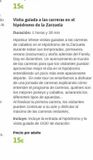 Oferta de Visita guiada a las carreras en el hipódromo de la Zarzuela  Duración: 1 horas y 30 min  Hipotour ofrece visitas guiadas a las carreras de caballos en el Hipódromo de la Zarzuela durante todas sus tem por 15€ en Viajes El Corte Inglés