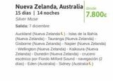 Oferta de Nueva Zelanda, Australia desde 15 dias | 14 noches  Silver Muse  Salida: 7 dicie  7.800€  Auckland (Nueva Zelanda)-Islas de la Bahia (Nueva Zelanda)- Tauranga (Nueva Zelanda) - Gisborne (Nueva Zelanda por 7800€ en Viajes El Corte Inglés
