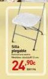 Oferta de Silla plegable  por 2490€ en Mi Bricolaje