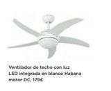 Oferta de Ventilador de techo Blanco en El Corte Inglés