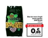 Oferta de Maíz frito sin gluten SAN BLAS por 0,85€ en Carrefour