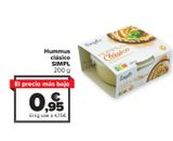 Oferta de Hummus clásico SIMPL por 0,95€ en Carrefour