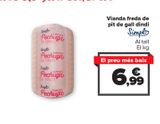 Oferta de Fiambre de pechuga de pavo Simply por 6,99€ en Carrefour