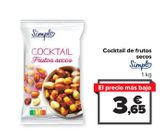 Oferta de Cocktail de frutos secos SIMPL por 3,65€ en Carrefour