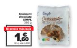 Oferta de Croissant chocolate SIMPL por 1,6€ en Carrefour