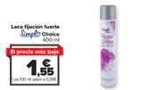 Oferta de Laca fijación fuerte SIMPL Choice  por 1,55€ en Carrefour