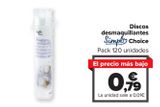 Oferta de Discos desmaquillantes SIMPL Choice  por 0,79€ en Carrefour