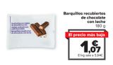 Oferta de Barquillos recubiertos de chocolate con leche  por 1,07€ en Carrefour