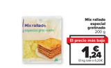 Oferta de Mix rallado especial gratinado por 1,24€ en Carrefour