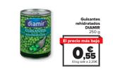 Oferta de Guisantes rehidratados DIAMIR por 0,55€ en Carrefour