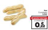 Oferta de Pan  por 0,22€ en Carrefour