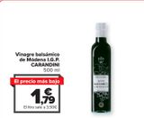 Oferta de Vinagre balsámico de Módena I.G.P. CARANDINI por 1,79€ en Carrefour