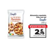 Oferta de Almendra repelada frita con sal SIMPL por 2,75€ en Carrefour