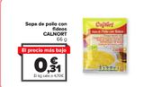 Oferta de Sopa de pollo con fideos CALNORT por 0,31€ en Carrefour