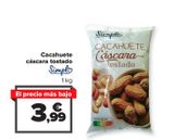 Oferta de Cacahuete cáscara tostado SIMPL por 3,99€ en Carrefour