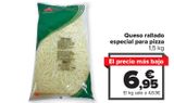 Oferta de Queso rallado especial para pizza por 6,95€ en Carrefour
