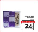 Oferta de Finger de pollo NICOLASA por 2,69€ en Carrefour