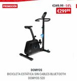 Oferta de Bicicleta estática Domyos por 29999€ en Decathlon