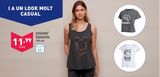 Oferta de Camiseta mujer por 11,99€ en ALDI