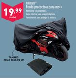 Oferta de Funda para motos por 19,99€ en ALDI