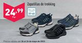 Oferta de Zapatillas de senderismo por 24,99€ en ALDI