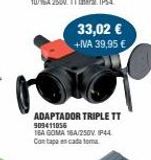 Oferta de Adaptador triple  por 33,02€ en Coinfer