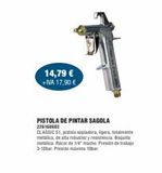 Oferta de Pistola sopladora  por 14,79€ en Coinfer