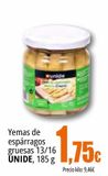 Oferta de Yemas de espárragos gruesas UNIDE por 1,75€ en Unide Supermercados