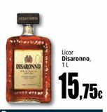Oferta de Licor Disaronno por 15,75€ en Unide Supermercados
