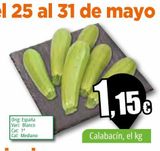 Oferta de Calabacín por 1,15€ en Unide Market