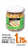 Oferta de Yemas de espárragos gruesas UNIDE por 1,75€ en Unide Market