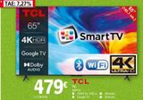 Oferta de Tv led 65'' TCL por 479€ en E.Leclerc