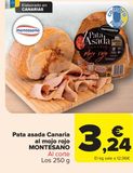 Oferta de Pata asada Canarias al mojo rojo MONTESANO por 3,24€ en Carrefour