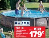 Oferta de Piscina tubular redonda SUMMER WAVES  por 179€ en Carrefour